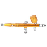 Airbrush Portable Small G1/8 DIY Paint Spray Gun Brass Airbrush For Makeup Nail Art Tattoo Costume CraftsGold