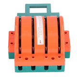 100A 4 Pole Double Throw Knife Switch Electrical Disconnect Knife Switch for Home Appliances - Rear View