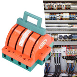100A 4 Pole Double Throw Knife Switch Electrical Disconnect Knife Switch for Home Appliances