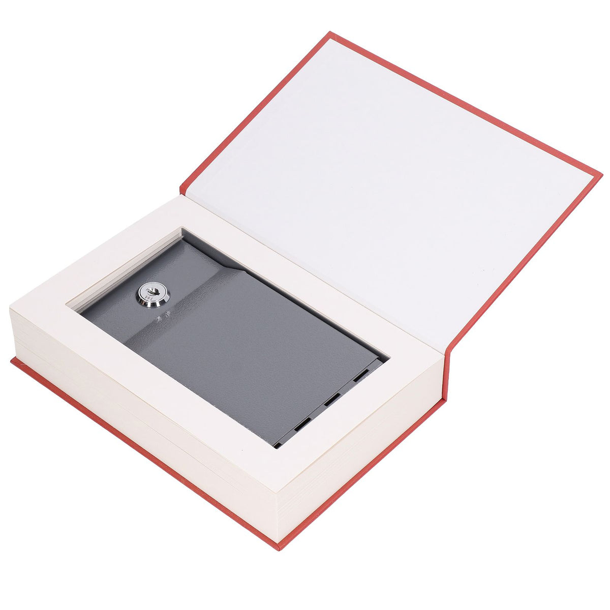 Diversion Book Safe Metal Lifelike Book Money Coin Box with Key Lock for Jewelry Cash Credit CardsDream of The Red Chamber