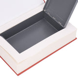 Diversion Book Safe Metal Lifelike Book Money Coin Box with Key Lock for Jewelry Cash Credit CardsDream of The Red Chamber