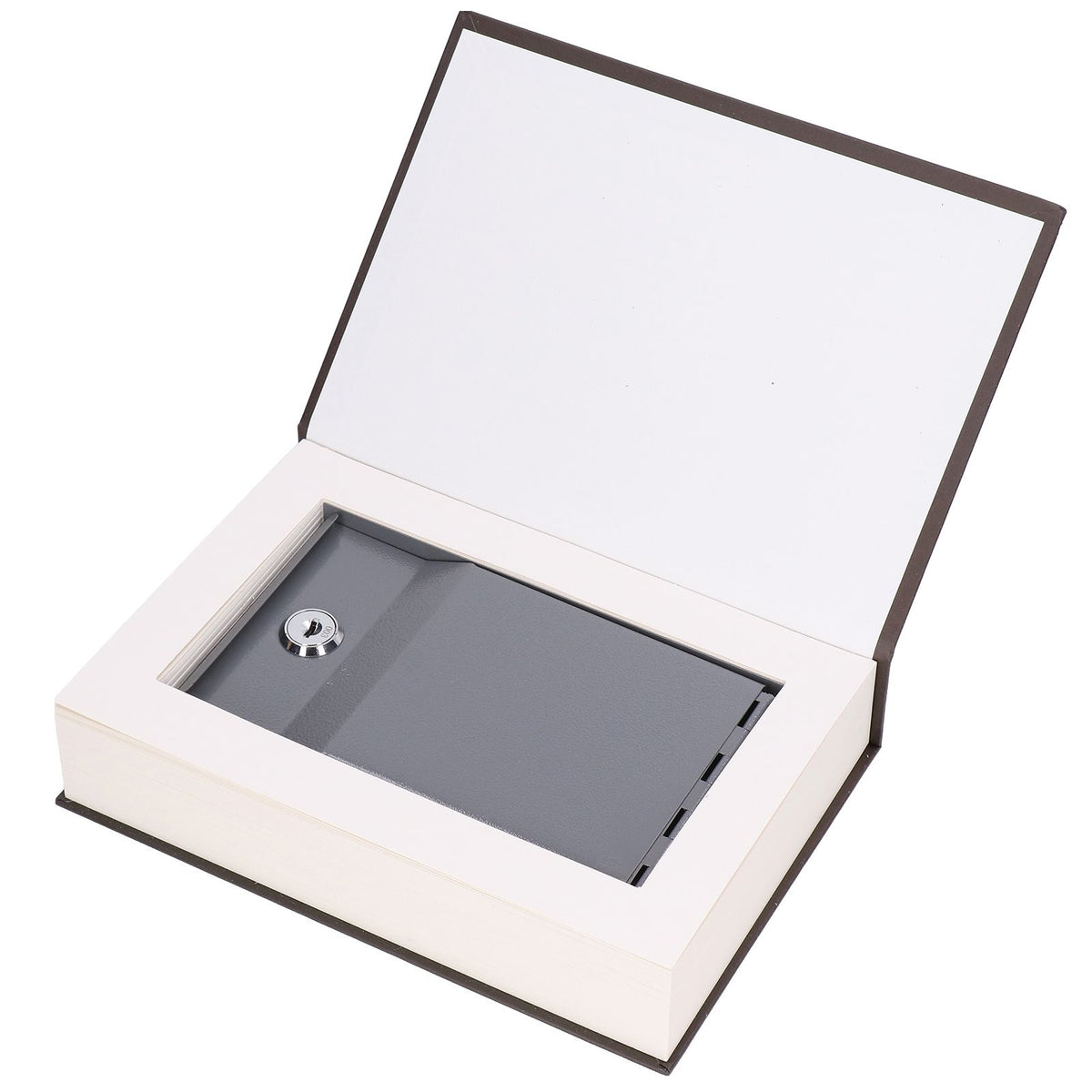 Diversion Book Safe Metal Lifelike Book Money Coin Box with Key Lock for Jewelry Cash Credit CardsRomance of The Three Kingdoms