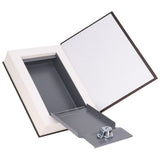 Diversion Book Safe Metal Lifelike Book Money Coin Box with Key Lock for Jewelry Cash Credit CardsRomance of The Three Kingdoms