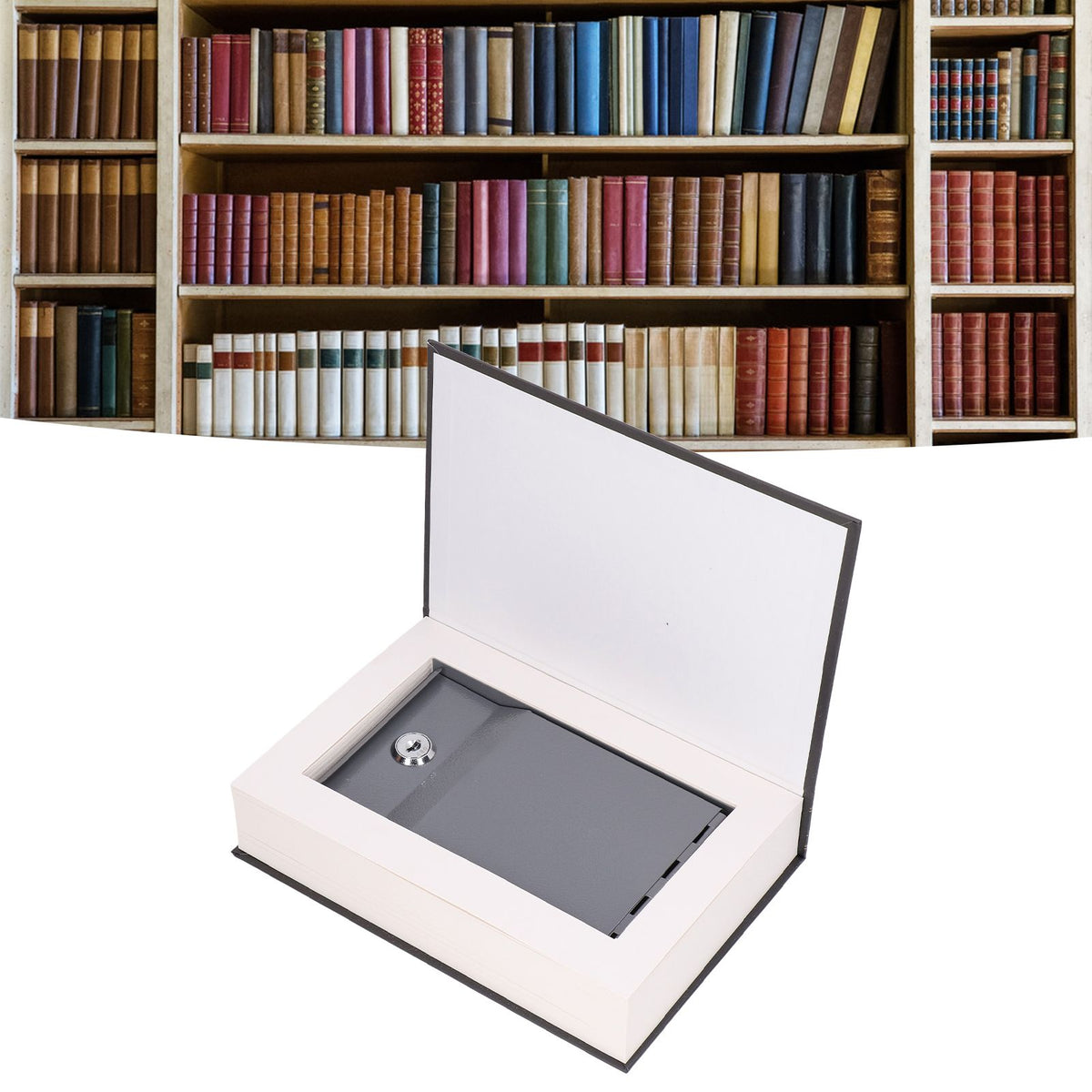 Diversion Book Safe Metal Lifelike Book Money Coin Box with Key Lock for Jewelry Cash Credit CardsJourney to The West