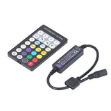 LED Controller Wireless RF 5 in 1 Mini Full Touch LED Light Bar 28 Keys RGB CCT Controller