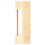 Antique Style Padlock 5cm Spacing Horizontal Lock with Key for Jewelry Box Wooden Box Cabinet Door