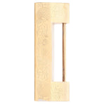 Antique Style Padlock 5cm Spacing Horizontal Lock with Key for Jewelry Box Wooden Box Cabinet Door