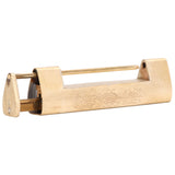 Brass Antique Padlock 8cm Spacing Delicate Chinese Old Style Jewelry Box Padlock with Key - Extra Image