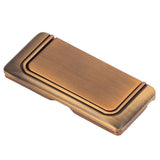 Recessed Door Handle Simple Matte Retro Free Punch Drawer Wardrobe Cabinet Door Concealed Handle - Top-Down View