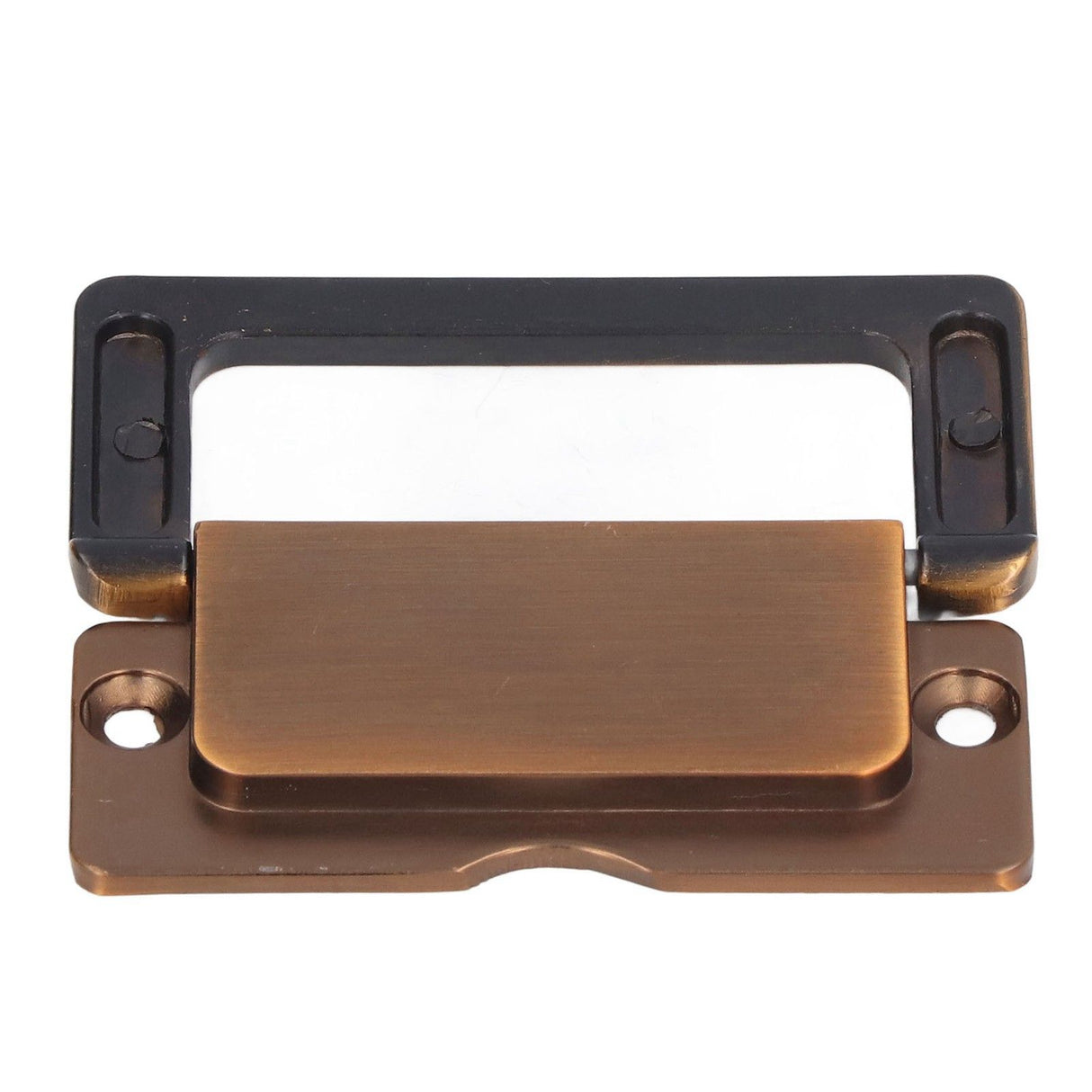 Recessed Door Handle Simple Matte Retro Free Punch Drawer Wardrobe Cabinet Door Concealed Handle