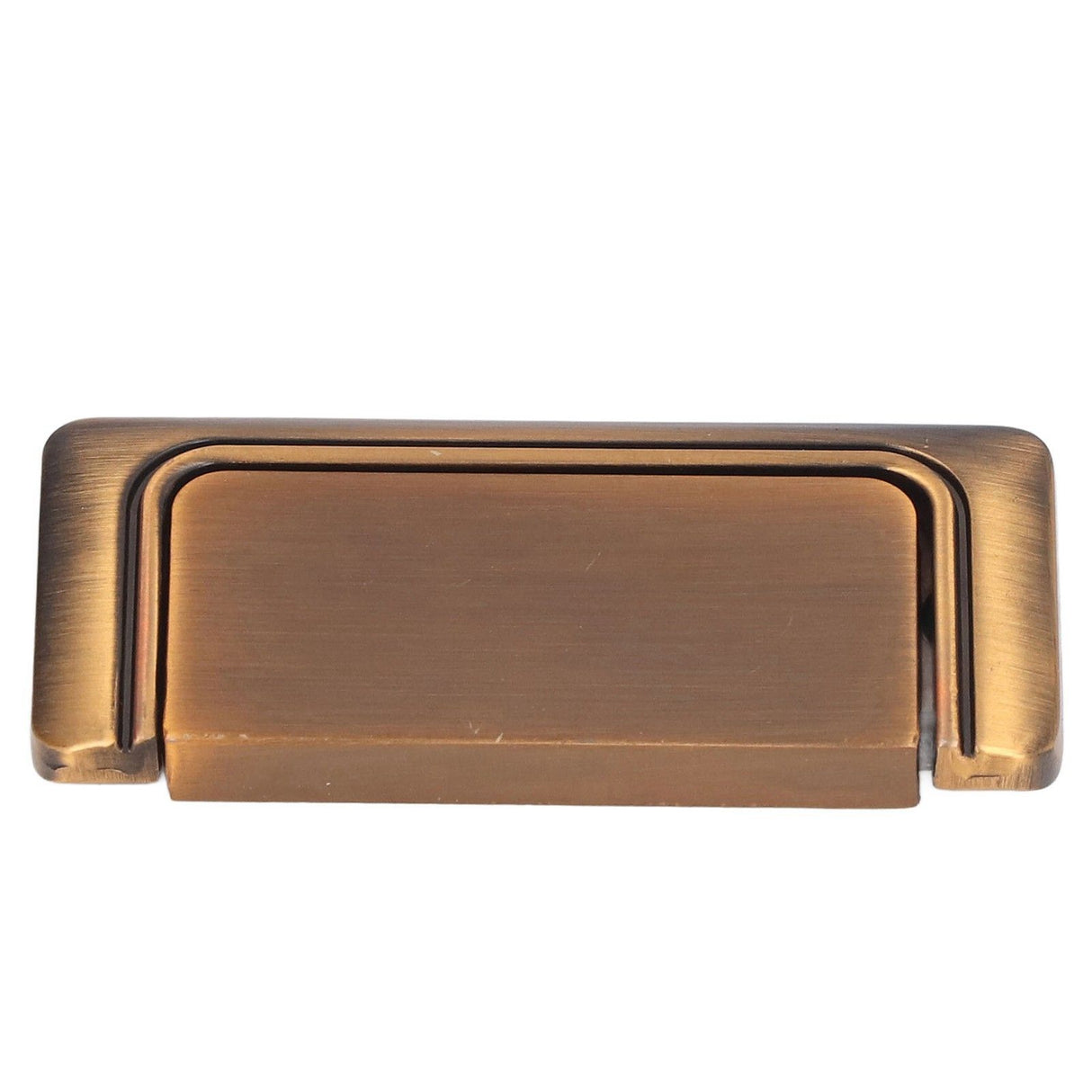 Recessed Door Handle Simple Matte Retro Free Punch Drawer Wardrobe Cabinet Door Concealed Handle
