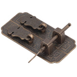 Cabinet Faceplate Brass Material Bronze Auspicious Bat Pattern Retro Chinese Cabinet Handles for Wardrobes