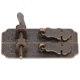 Cabinet Faceplate Brass Material Bronze Auspicious Bat Pattern Retro Chinese Cabinet Handles for Wardrobes - Low Angle