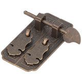 Cabinet Faceplate Brass Material Bronze Auspicious Bat Pattern Retro Chinese Cabinet Handles for Wardrobes - Extra Image