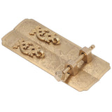 Cabinet Faceplate Retro Style Brass Material Landscape Character Pattern Decorative Cabinet Handles for Wardrobes