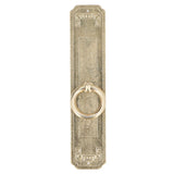 Cabinet Door Handle Chinese Furniture Antique Pattern Pure Copper Cabinet Doors Window Retro HandleLength 16cm