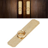 Cabinet Door Handle Chinese Furniture Antique Pattern Pure Copper Cabinet Doors Window Retro HandleLength 16cm - Extra Image