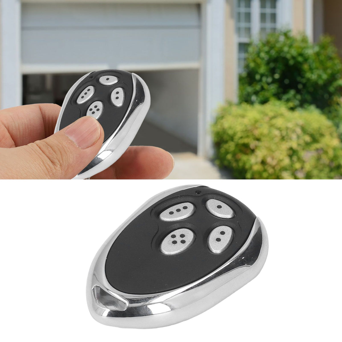 Garage Door Remote Control 433.92MHZ 27A 12V 100m Range Portable for Anti Theft System Electrical Equipment