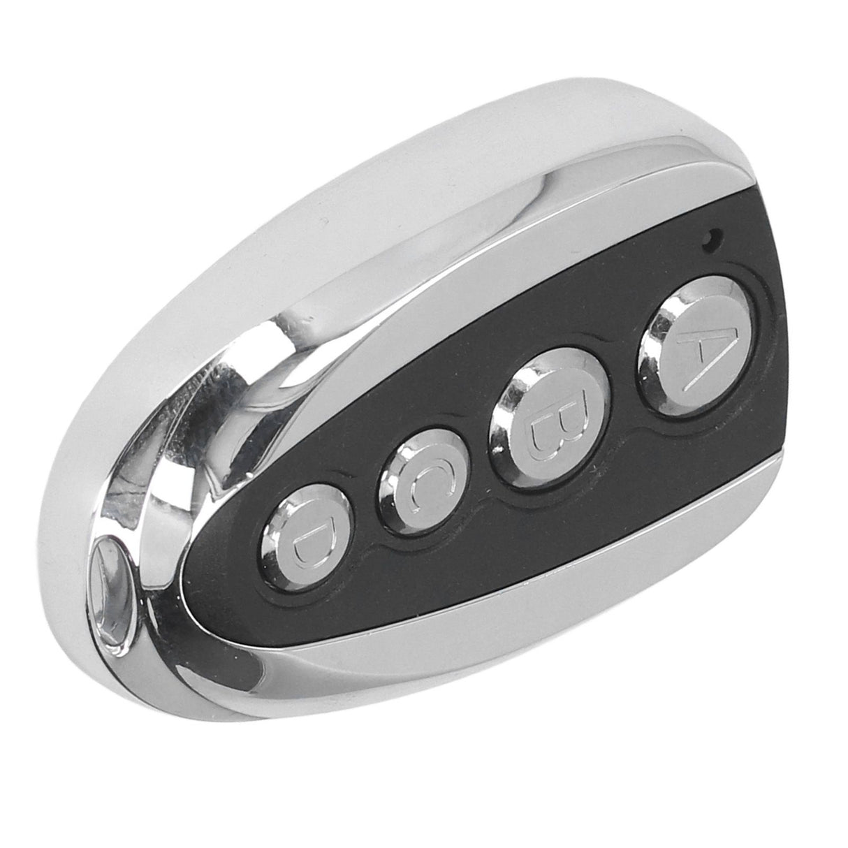 Garage Door Remote Control Opener 433MHz 4 Buttons Anti Theft with Key Chain for Curtain Doors Security System