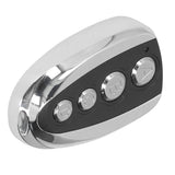 Garage Door Remote Control Opener 433MHz 4 Buttons Anti Theft with Key Chain for Curtain Doors Security System - Front View