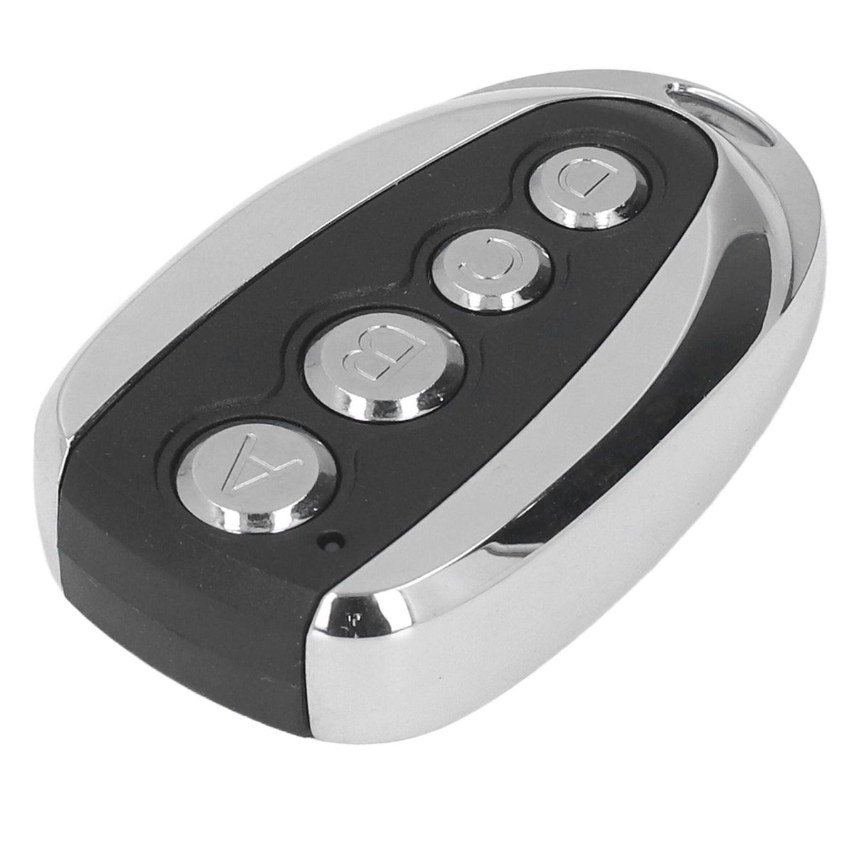 Garage Door Remote Control Opener 433MHz 4 Buttons Anti Theft with Key Chain for Curtain Doors Security System