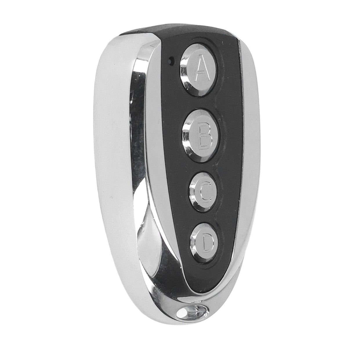 Garage Door Remote Control Opener 433MHz 4 Buttons Anti Theft with Key Chain for Curtain Doors Security System