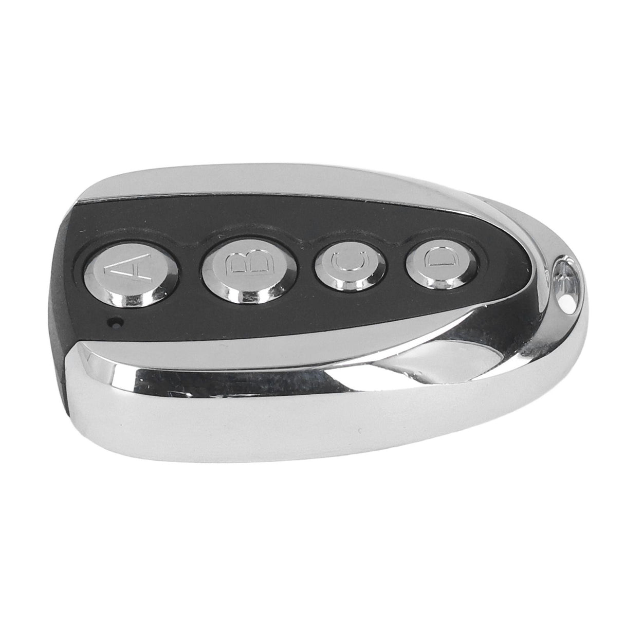 Garage Door Remote Control Opener 433MHz 4 Buttons Anti Theft with Key Chain for Curtain Doors Security System