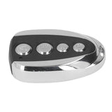 Garage Door Remote Control Opener 433MHz 4 Buttons Anti Theft with Key Chain for Curtain Doors Security System