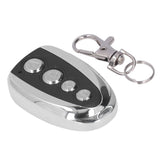 Garage Door Remote Control Opener 433MHz 4 Buttons Anti Theft with Key Chain for Curtain Doors Security System