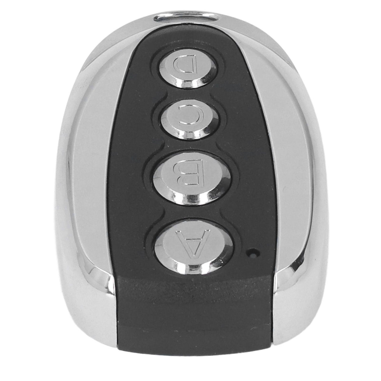 Garage Door Remote Control Opener 433MHz 4 Buttons Anti Theft with Key Chain for Curtain Doors Security System