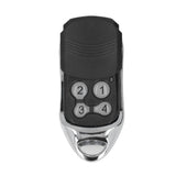 433MHz Garage Door Opener Remote Control Keychain 100m Wireless Transmission 27A 12V 30mAh Battery for Security - 45-Degree Angle