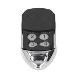433MHz Garage Door Opener Remote Control Keychain 100m Wireless Transmission 27A 12V 30mAh Battery for Security - Low Angle