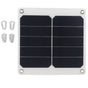 15W Solar Panels USB High Conversion Efficiency Light 5V Portable Solar Power Bank for Camping Hiking Biking