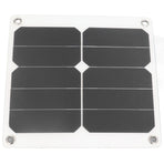 15W Solar Panels USB High Conversion Efficiency Light 5V Portable Solar Power Bank for Camping Hiking Biking