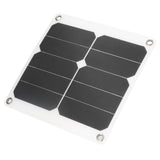 15W Solar Panels USB High Conversion Efficiency Light 5V Portable Solar Power Bank for Camping Hiking Biking
