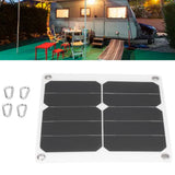 15W Solar Panels USB High Conversion Efficiency Light 5V Portable Solar Power Bank for Camping Hiking Biking - Extra Image