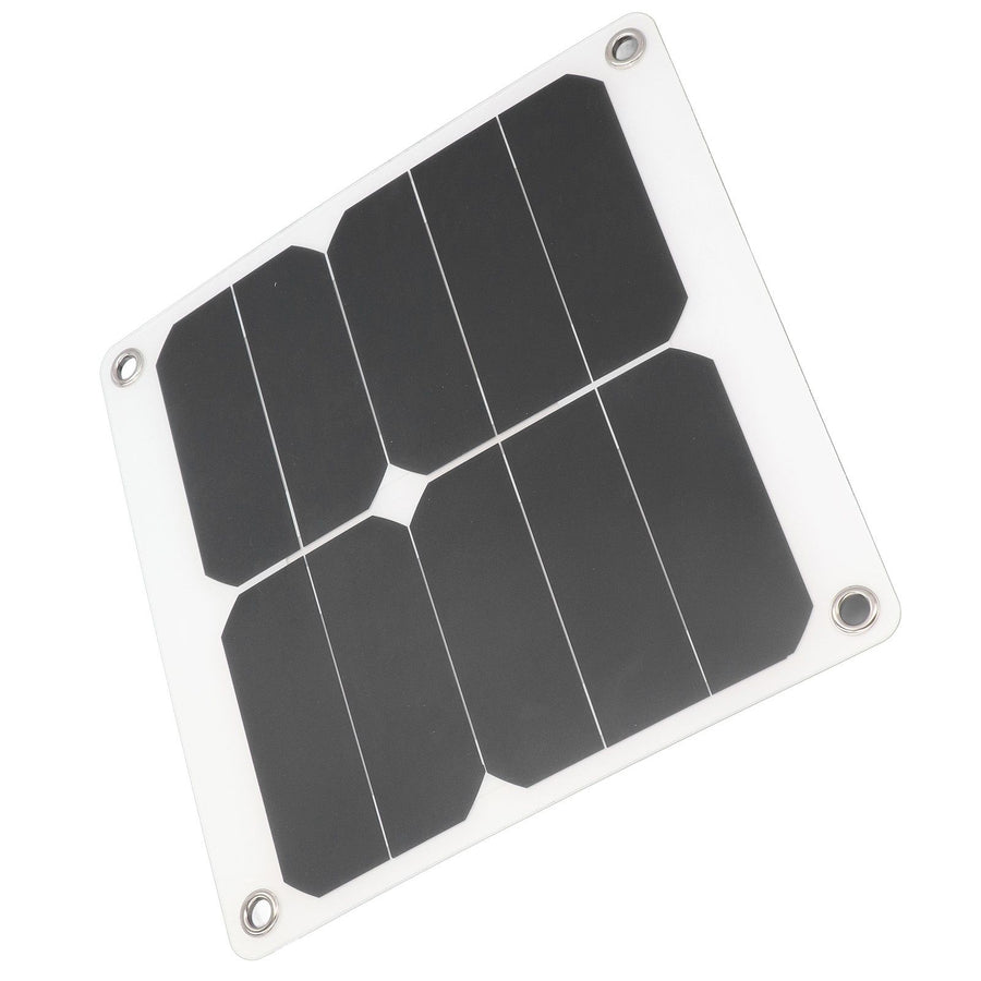 15W Solar Panels USB High Conversion Efficiency Light 5V Portable Solar Power Bank for Camping Hiking Biking