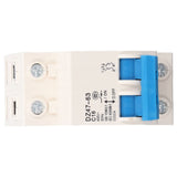 2P Miniature Circuit Breaker Multiple Protection Functions High Safety 16A 220V Circuit Leakage Breaker for Electricity - Low Angle