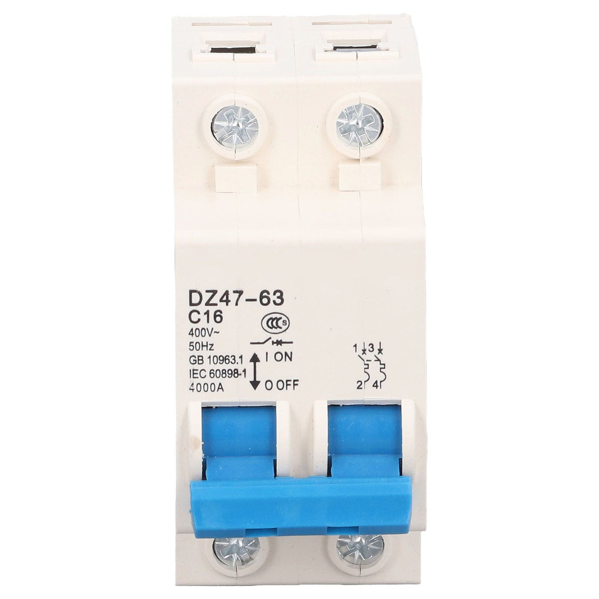 2P Miniature Circuit Breaker Multiple Protection Functions High Safety 16A 220V Circuit Leakage Breaker for Electricity