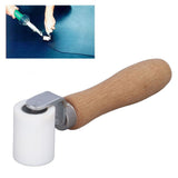 40mm/1.6in Silicone Seam Roller High Temperature Resistance Seam Hand Pressure Roller for Welding