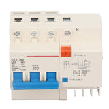 Circuit Breaker 3P 63A 220V Overload Short Circuit Leakage Protection Residual Current Circuit Breaker for 50/60Hz