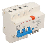 Circuit Breaker 3P 63A 220V Overload Short Circuit Leakage Protection Residual Current Circuit Breaker for 50/60Hz