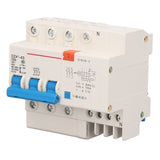 Circuit Breaker 3P 63A 220V Overload Short Circuit Leakage Protection Residual Current Circuit Breaker for 50/60Hz