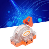 Transparent Knife Switch 2P 32A Double Pole Against Electric Shock Safety Knife Switch with Indicator for Generator