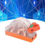 Transparent Knife Switch 2P 32A Double Pole Against Electric Shock Safety Knife Switch with Indicator for Generator