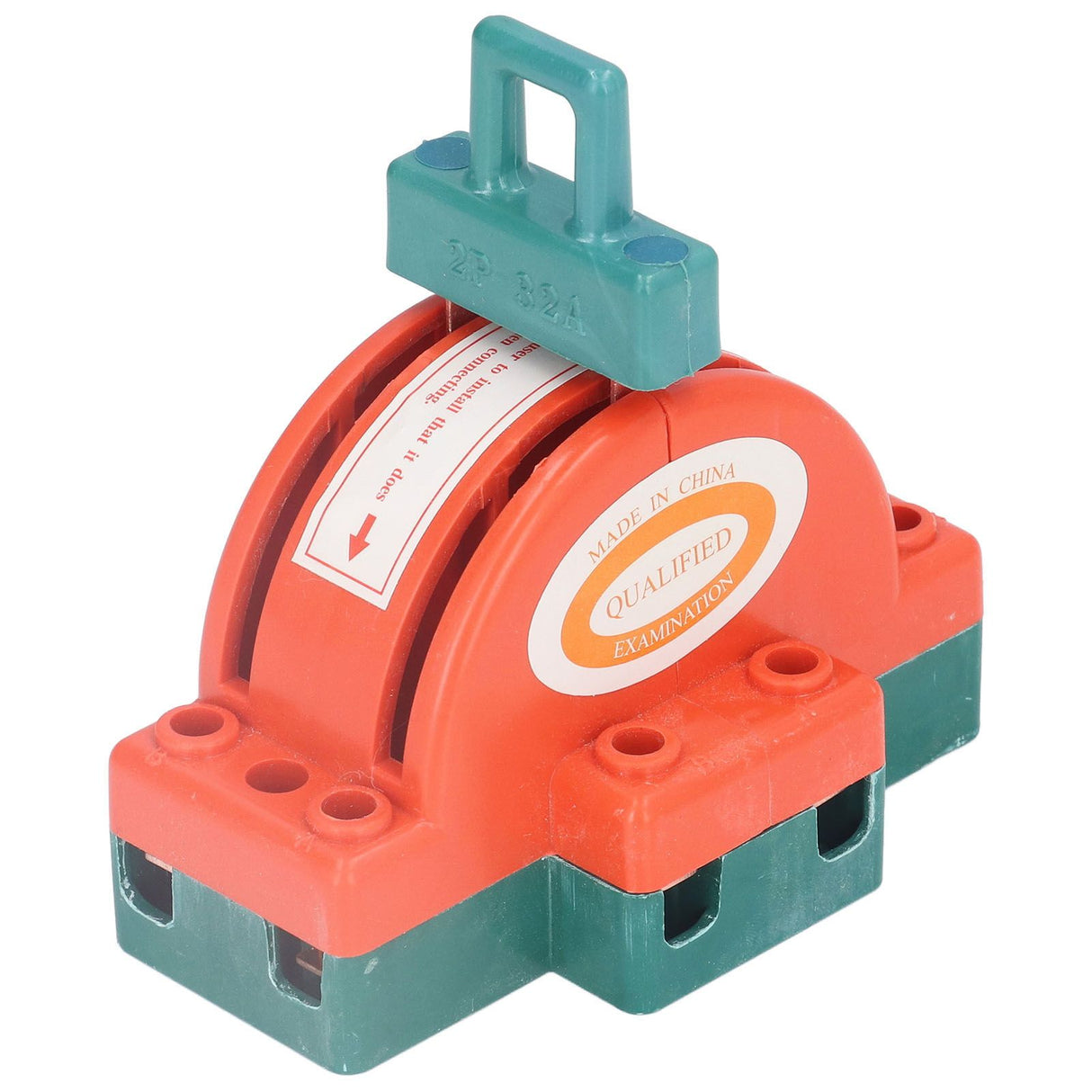 Knife Switch 32A 2 Pole Double Throw Firm Connection Strong Performance Home Appliances Knife Switch