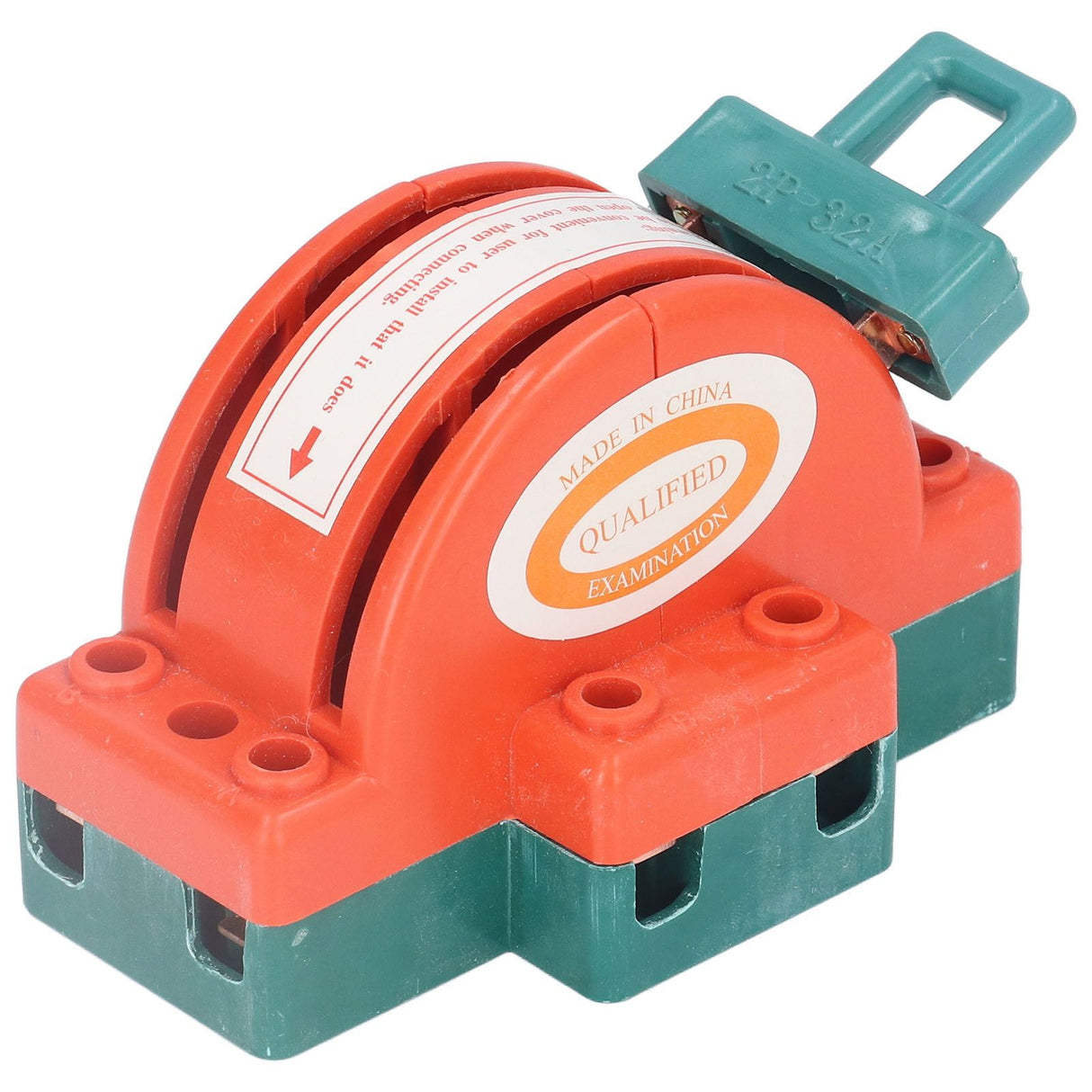 Knife Switch 32A 2 Pole Double Throw Firm Connection Strong Performance Home Appliances Knife Switch