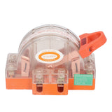 Double Pole Knife Switch Transparent Shell 2P 100A Safety Knife Switch with LED Indicator for Generator Power Switches