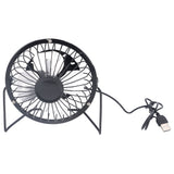 Polysilicon Solar Panel Fan Small Portable USB Solar Powered Fan for Travel Fishing Picnic 3W 6V - Close-Up Angle