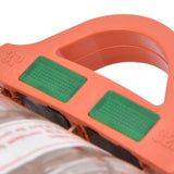 AC 380V 32A 3 Pole Knife Switch with LED Indicator Copper Transparent Shell Double Throw Disconnect Knife Switch